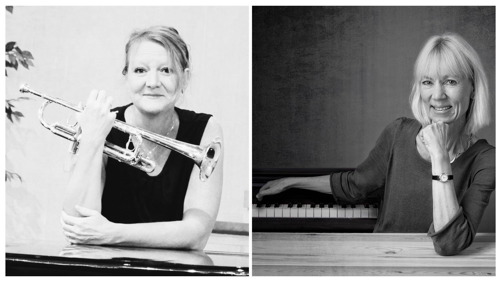 Anna-Karin Andersson, trumpet och Kerstin Jansson, piano